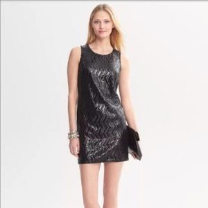 Banana Republic Monogram sequin dress!